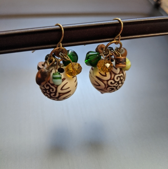 Beaded Party Earrings - Picture 3 of 8